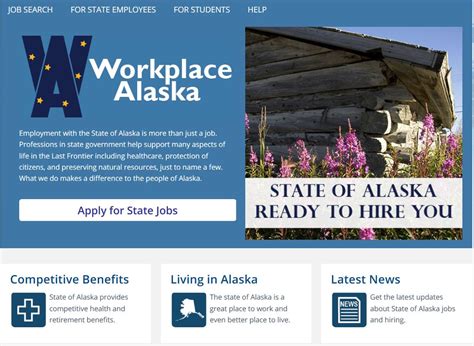 Learn how to apply, sign up for job alerts, and get help with online applications. . Workplace alaska jobs